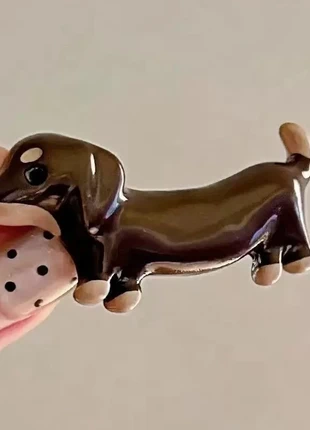 Barrette teckel, état: Neuf avec étiquette, 5,00 €, 5,95 € Protection acheteurs incluse