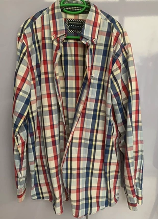 Camisa de cuadros, marque: Basefield, état: Bon état, taille: XL, 4,00 €, 4,90 € Protection acheteurs incluse