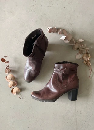 Bottines marron cuir Jana 38, marca: Jana, estado: Muito bom, tamanho: 38, €9.50, €10.68 inclui Proteção do Comprador