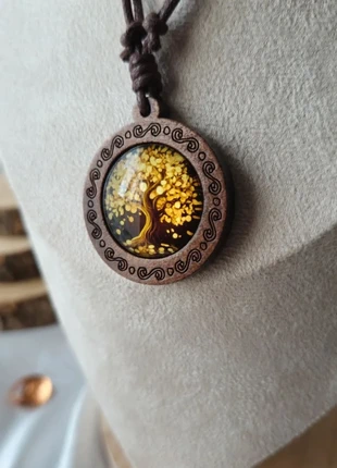 Collier pendentif femme tendance fashion vintage arbre 🌳, marque: Fashion, état: Très bon état, 5,00 €, 5,95 € Protection acheteurs (Pro) incluse