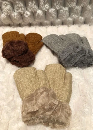 Set 3 paia di manopole invernali bimbo, NUOVE, foderate in pile!, état: Neuf avec étiquette, taille: 18-24 mois / 86 cm, 12,90 €, 14,25 € Protection acheteurs incluse