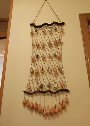 Red de pesca con conchas decoración para pared , en muy buen estado., marca: Local, estado: Muito bom, €23.90, €25.80 inclui Proteção do Comprador