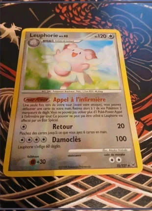 Carte Pokémon Leuphorie reverse Platine, marke: Pokémon, zustand: Sehr gut, 5,00 €, 5,95 € inklusive Vinted-Käuferschutz