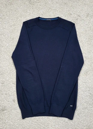 Pull ras du cou Strellson Larry-R | Bleu marine | Taille S, marca: Strellson, estado: Muito bom, tamanho: S, €40.00, €42.70 inclui Proteção do Comprador