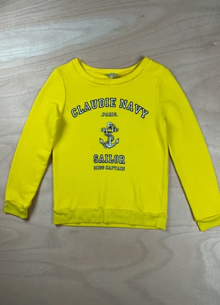Pull/sweat jaune Claudie Pierlot Navy manches longues coton/polyester taille S, brand: Claudie Pierlot, condition: Very good, size: S / 36 / 8, €15.00, €16.45 includes Buyer Protection