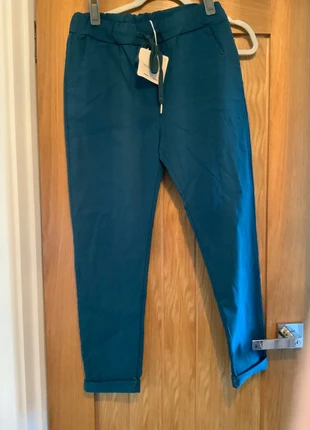 Made in Italy casual trousers one size 8 to 12, brand: Made In Italy, condition: New with tags, size: One size, £12.50, £13.83 includes Buyer Protection