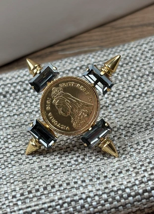 Superbe bague quartz gris, état: Très bon état, taille: Ajustable, 14,00 €, 15,40 € Protection acheteurs (Pro) incluse