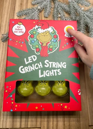 Guirlande lumineuse LED Le Grinch (neuf boîte), marca: The Grinch, estado: Muito bom, €15.00, €16.45 inclui Proteção do Comprador