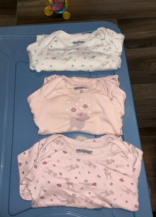 3x Bodies manches longues 23mois, marque: Orchestra, état: Très bon état, taille: 24-36 mois / 92 cm, 3,00 €, 3,85 € Protection acheteurs incluse