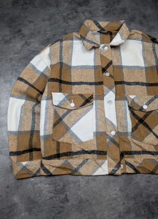 Manteau shein marron a carreau - size L, marke: Shein, zustand: Sehr gut, größe: L / 40 / 12, 9,90 €, 11,10 € inklusive Vinted-Käuferschutz