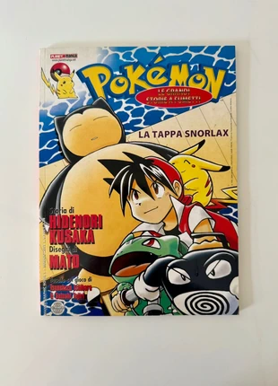 Pokemon Le Grandi Storie A Fumetti (Maggio 2001) La Tappa Snorlax Fumetto Italiano, condizioni: Ottime, €10.90, €12.15 include la Protezione acquisti