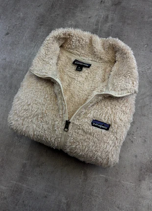 Veste en polaire patagonia sherpa full zips unies blanc crème logo brodé taille XL femme / CLA100, brand: Patagonia, condition: Very good, size: XL / 42 / 14, €59.90, €63.60 includes Buyer Protection