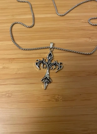 y2k goth chain necklace, brand: y2k, condition: Very good, £6.00, £7.00 includes Buyer Protection