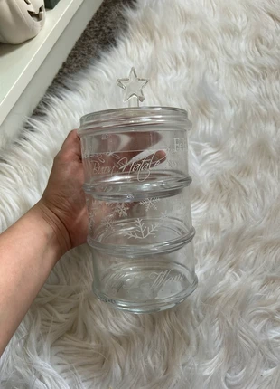 Riviera maison Christmas stackable jar, merk: Rivièra Maison, staat: Goed, € 24,95, € 26,90 inclusief Kopersbescherming