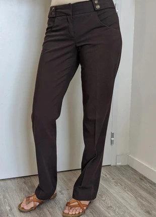 Pantalon classique habillé marron T.XS, marca: Classique, estado: Muy bueno, tamaño: XS / 34 / 6, 10,00 €, 11,20 € Protección al comprador incluida