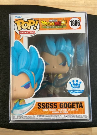 Funko Pop! Animation: Dragon Ball super - Ssgss gogeta #1866, merk: Funko, staat: Nieuw zonder prijskaartje, maat: Prematuur, tot 44 cm, € 49,95, € 53,15 inclusief Kopersbescherming