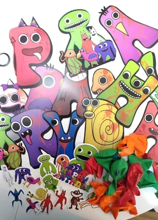 Garten of Ban Ban birthday party decoration Kit, brand: Garten of Banban, condition: Very good, £5.50, £6.48 includes Buyer Protection