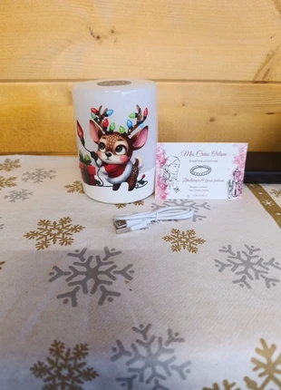 Lampe tactile Renne de Noël, condizioni: Ottime, €10.00, €11.20 include la Protezione acquisti