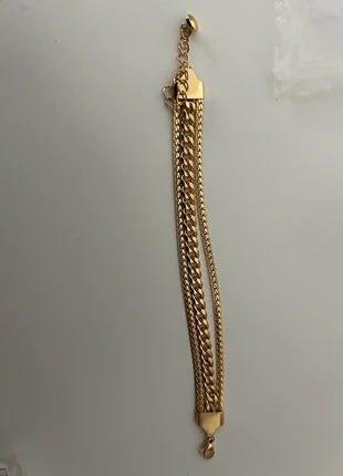 Bracelet en acier inoxydable, merk: acier inoxydable, staat: Nieuw met prijskaartje, € 8,00, € 9,10 inclusief Kopersbescherming