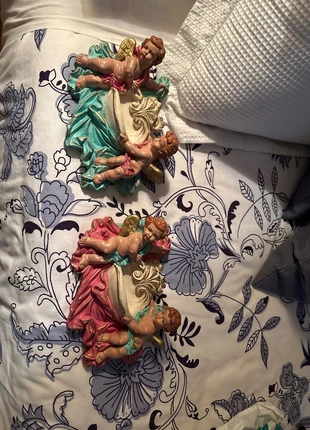 Adornos ángeles pintados a mano, marque: No tiene, état: Neuf avec étiquette, 10,00 €, 11,20 € Protection acheteurs incluse