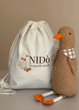 Nidò Peluche con registratore vocale, merk: Nidò La voce che coccola, staat: Nieuw met prijskaartje, maat: Universeel, € 54,90, € 58,35 inclusief Kopersbescherming