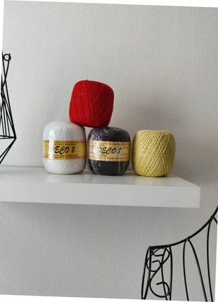 Lot coton pour crochet, brand: Deco 8, condizioni: Ottime, €9.90, €11.10 include la Protezione acquisti