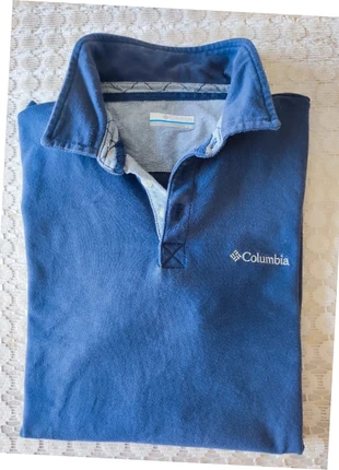 Polo Columbia Homme M Bleu Marine Manches Longues Sweat Shirt Outdoor Casual Sportswear, marca: Columbia, estado: Bueno, tamaño: M, 9,00 €, 10,15 € Protección al comprador incluida