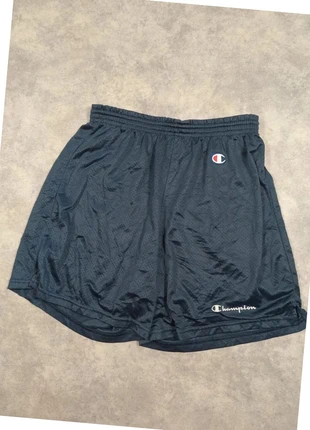 Short de sport homme bleu marine champion taille L en polyester sans poches (1), marque: Champion, état: Très bon état, taille: L, 9,90 €, 11,10 € Protection acheteurs incluse