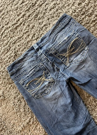 Jean Silver Jeans Broderie Y2K coupe évasé taille L flare - 2000s femme style miss me A667, merk: Silver Jeans, staat: Heel goed, maat: L / 40 / 12, € 18,00, € 19,60 inclusief Kopersbescherming Pro