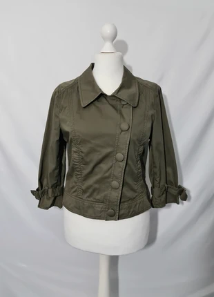 Veste courte kaki H&M – taille 44 – 100% coton, marke: H&M, zustand: Sehr gut, größe: XXL / 44 / 16, 8,00 €, 9,10 € beinhaltet Vinted-Käuferschutz Pro