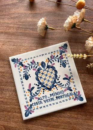 Carreau décoratif motif ex-voto, marca: Inconnu, estado: Muito bom, €8.00, €9.10 inclui Proteção do Comprador