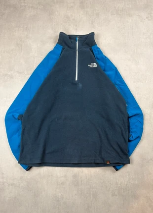 Veste polaire 1/4 Zip The North Face | Bleu et Noir logo Blanc | Taille M, brand: The North Face, condition: Very good, size: M, €22.00, €23.80 includes Buyer Protection Pro
