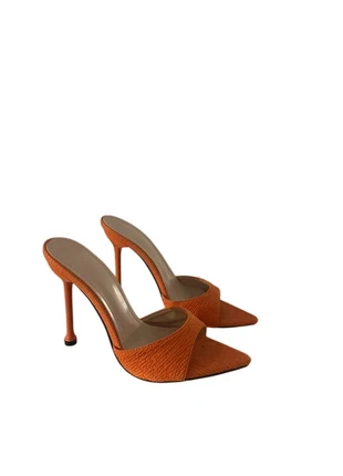 PrettyLittleThing orange Heels, marque: PrettyLittleThing, état: Très bon état, taille: 38, 7,00 €, 8,05 € Protection acheteurs (Pro) incluse