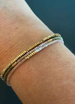 Bracelet Miyuki Rosi, marque: PBdeC, état: Très bon état, 15,00 €, 16,45 € Protection acheteurs incluse