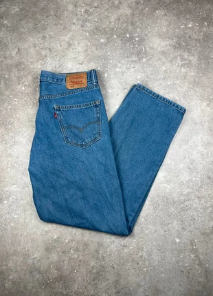 Pantalon Jeans Levis 550 Taille FR46 W36 L32 Homme Bleu Marine Coupe Droite Coton #J92, merk: Levi's, staat: Heel goed, maat: W36 | FR 46, € 27,00, € 29,05 inclusief Kopersbescherming Pro