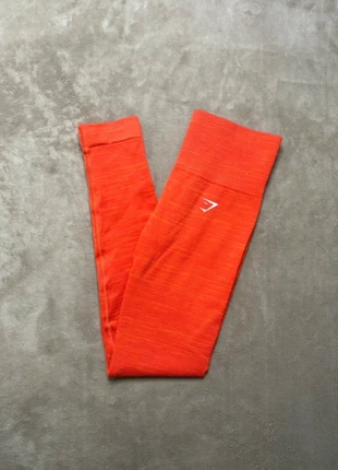 Gymshark Adapt Marl Seamless Leggings orange - Taille XS, marke: Gymshark, zustand: Sehr gut, größe: XS / 34 / 6, 9,00 €, 10,15 € beinhaltet Vinted-Käuferschutz Pro
