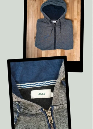 Sweat à capuche - Jules - gris - taille L - état impeccable, marque: Jules, état: Très bon état, taille: L, 6,00 €, 7,00 € Protection acheteurs (Pro) incluse