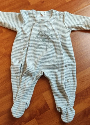 Pyjama épais, marque: Grain de Blé, état: Très bon état, taille: 1-3 mois / 56 cm, 1,50 €, 2,28 € Protection acheteurs incluse
