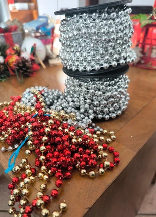 Perline per decorazione albero di natale, marque: Nessun Brand, état: Neuf sans étiquette, 6,90 €, 7,95 € Protection acheteurs incluse