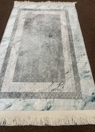 Marble Effect 50x80cm Modern Mini Mat Rug - Washable & Soft-Cotton Backed, condition: New without tags, £7.00, £8.05 includes Buyer Protection Pro