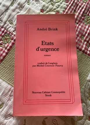 États d’Urgence - André Brink, condition: Very good, €3.00, €3.85 includes Buyer Protection