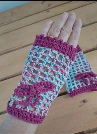 🚀 Superbes mitaines filet neuves pour Noël 🚀, marque: Fait Main, état: Neuf sans étiquette, taille: 7, 6,27 €, 7,28 € Protection acheteurs incluse