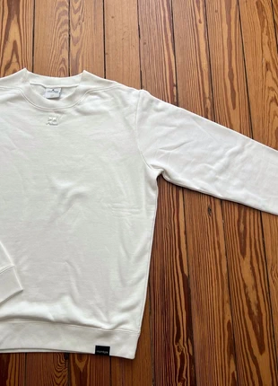 Sweat sans capuche blanc manches longues Courrèges, marque: Courrèges, état: Neuf sans étiquette, taille: M, 215,00 €, 226,45 € Protection acheteurs incluse