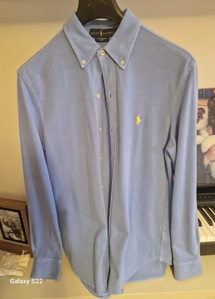 Camicia/Polo Ralph Lauren azzurra, brand: Ralph Lauren, condizioni: Nuovo senza cartellino, taglia: S, €15.00, €16.45 include la Protezione acquisti