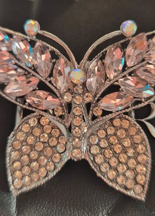 Broche papillon rose poudré, condizioni: Nuovo senza cartellino, €12.00, €13.30 include la Protezione acquisti