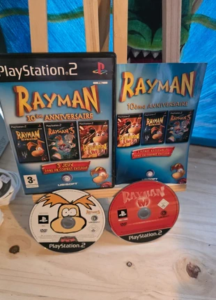 Rayman 10ème Anniversaire – PlayStation 2 (manque 1 jeu sur 3), état: Bon état, 8,37 €, 9,49 € Protection acheteurs incluse