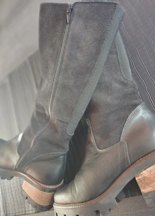 Très belles bottes hautes cuir&daim, brand: terre d’épices, condition: Very good, size: 40, €16.00, €17.50 includes Buyer Protection