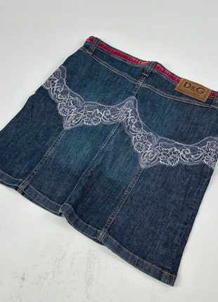 Gonna denim D&G blu merletto lilla – Taglia 44 IT, marca: D&G, estado: Muito bom, tamanho: XXL / 44 / 16, €60.00, €63.70 inclui Proteção do Comprador Pro