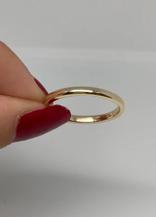 Silver 925 gold plated ring, brand: Unbranded, condition: New without tags, size: 17.3 mm / N½, £12.00, £13.30 includes Buyer Protection