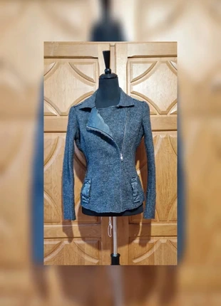 manteau gris foncé promod 36 uni asymétrique cintré chic casual élégant, marque: Promod, état: Très bon état, taille: S / 36 / 8, 12,00 €, 13,30 € Protection acheteurs incluse